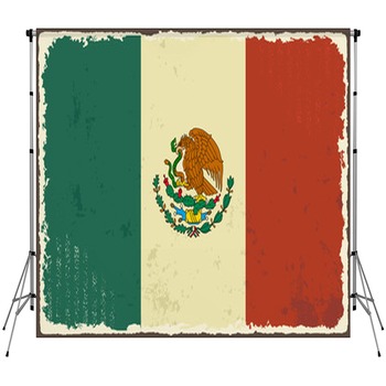 Mexican Flag Backdrops