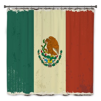 Mexican Flag Bath Decor
