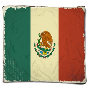 Mexican Flag Blankets