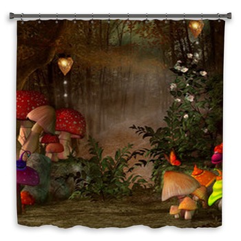 Midsummer Night's Dream Series - Magic Shower Curtain