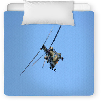 Military Helicopter Toddler Duvet