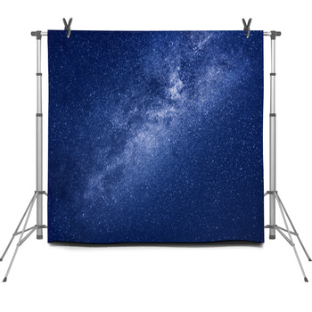 Milky Way Stars Background Fleece Backdrop