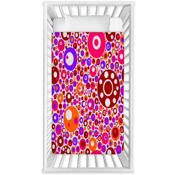 Modern Seamless Polka Dots Baby Crib Comforter