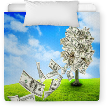 Money Tree Toddler Duvet
