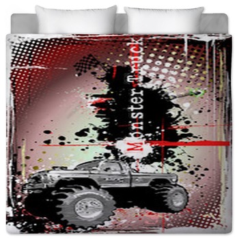 Monster Truck Bedding