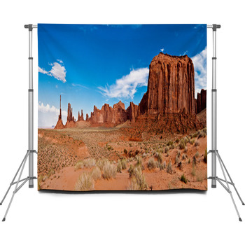 Monument Valley 02 Custom Size Backdrop