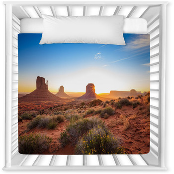 Monument Valley Sunrise, AZ, USA Baby Crib Comforter