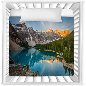 Moraine Lake Baby Crib Comforter