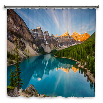 Moraine Lake Shower Curtain