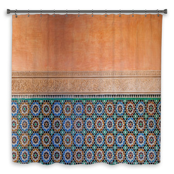 Moroccan Shower Curtains Bath Mats Towels Personalize