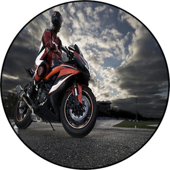 Motor Sport 1 Round Rug