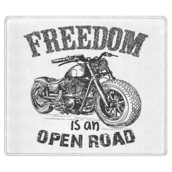 Motorcycle T Shirt Graphic Print Area Rug