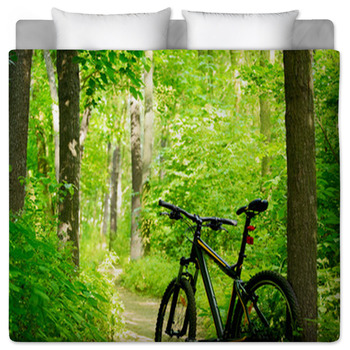 mountain bike duvet cover