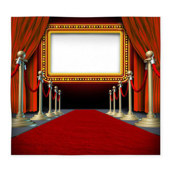 Movie Area Rugs, Home Theater Movie Night Floor Mat Non-Slip Rug Cinema  Sign Are