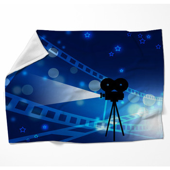 Movie Woven Throw Blanket