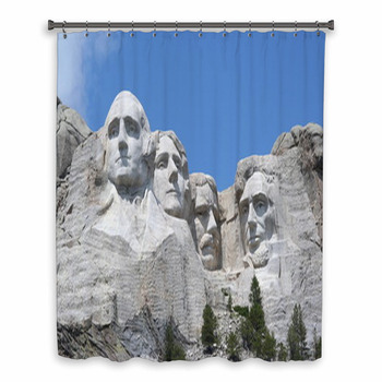 Mt. Rushmore Custom Size Shower Curtain