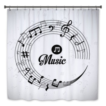 Music Bath Decor