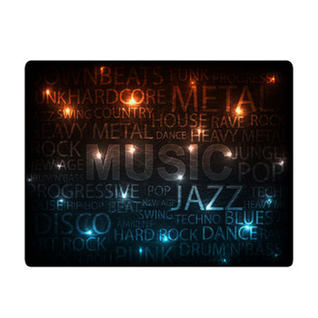 Music Style Bath Mat