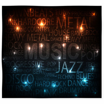 Music Style Custom Size Floor Mat