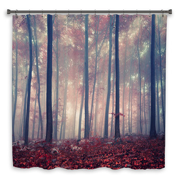 Mystic Forest Custom Size Shower Curtain