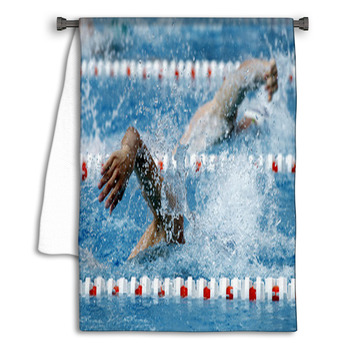 Nadador En Estilo Crol Towel