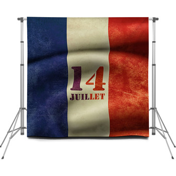 National Holiday Of France Custom Size Backdrop