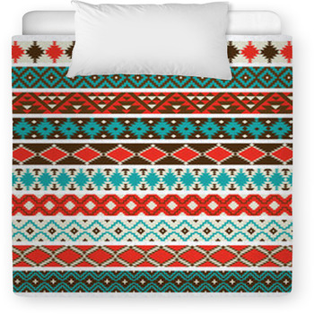 Native American Border Patterns Toddler Comforter
