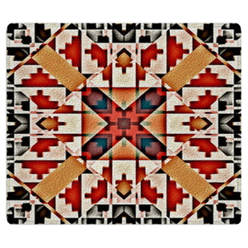 Native American Traditional Pattern Bath Mat
