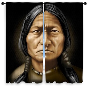 Native American Window Curtains