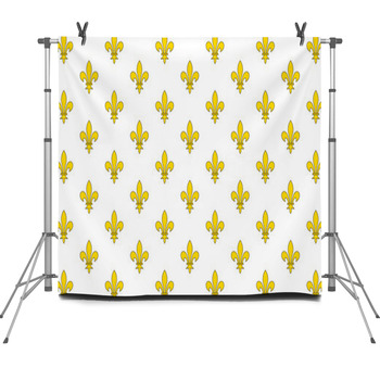 Naval Insignia Of France Fleece Backdrop