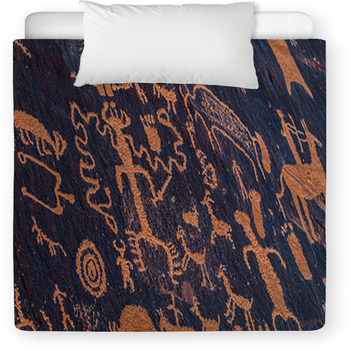 Newspaper Rock Toddler Duvet