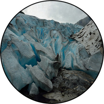Nigardsbreen Glacier, Norway Round Rug