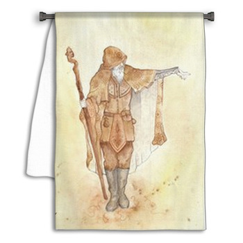 Old Man Wizard Towel