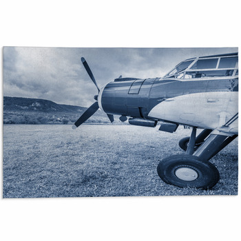Old Retro Plane Area Rug