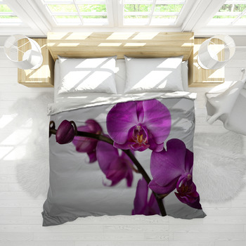 Purple floral Comforters, Duvets, Sheets & Sets | Custom