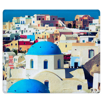 Orthodox Church On The Island Of Santorini, Bath Mat