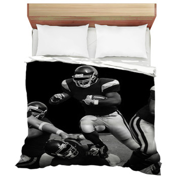 Custom Name Football Bedding Personalized Sports Bedding Set Duvet Covers Personalized Football Bedding Sets