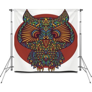 Owl Custom Size Backdrop