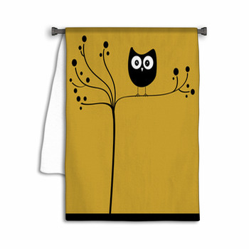 Owl In Tree Towel
