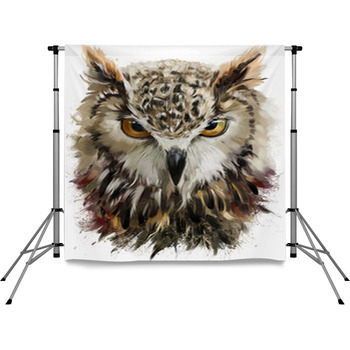 Owl Pole Pocket Backdrop