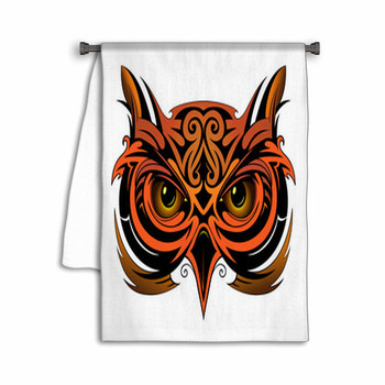 Owl Tattoo Shape Towel