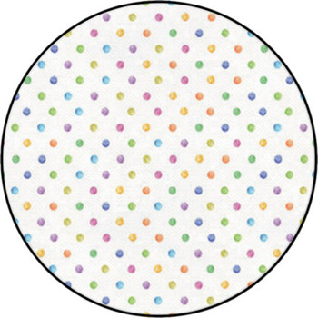Paint dot pattern material Round Rug