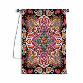 Paisley Kerchief Vector Pattern Towel