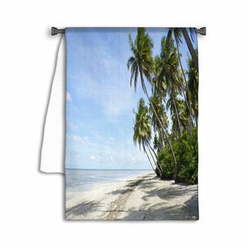 Palm Trees Tropical Brazilian Beach Towel