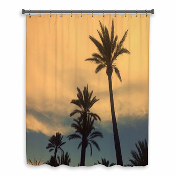 Palmemerad De Elche Custom Size Shower Curtain