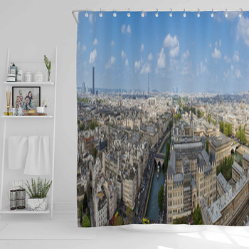 Parigi Vista Di Notre Dame Shower Curtain