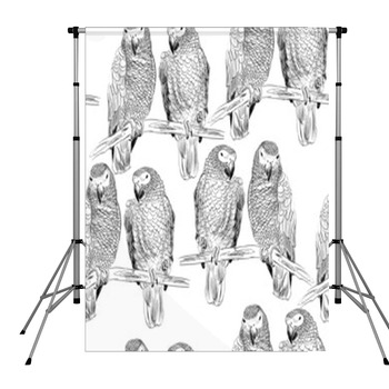 Parrot Pole Pocket Backdrop