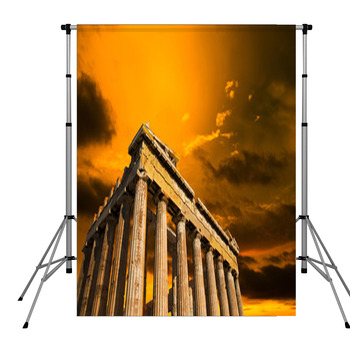 Parthenon On The Acropolis Pole Pocket Backdrop