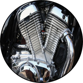 Particolare Di Moto Round Rug