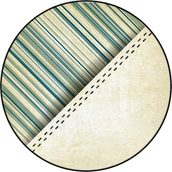 Pastel Striped Old Background Round Rug